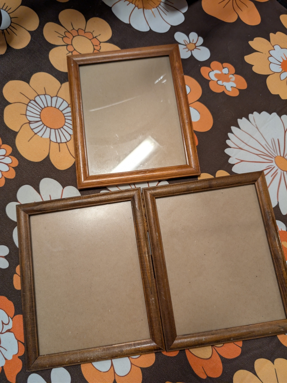 Wood Picture Frame Set - Brown Vintage 8*10